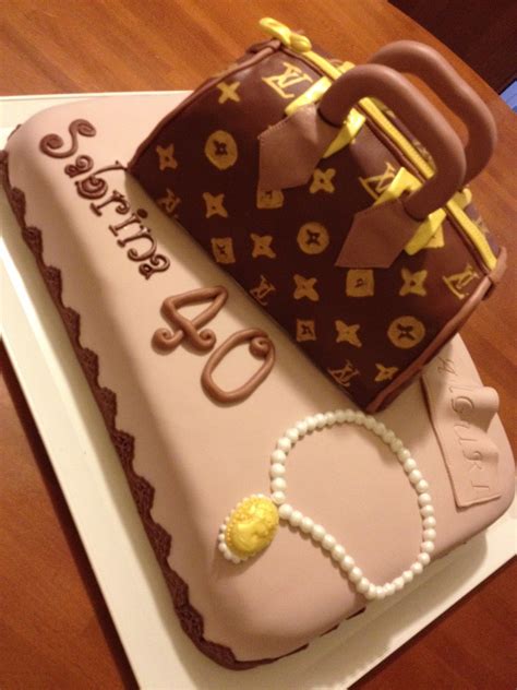 decorazioni torta louis vuitton